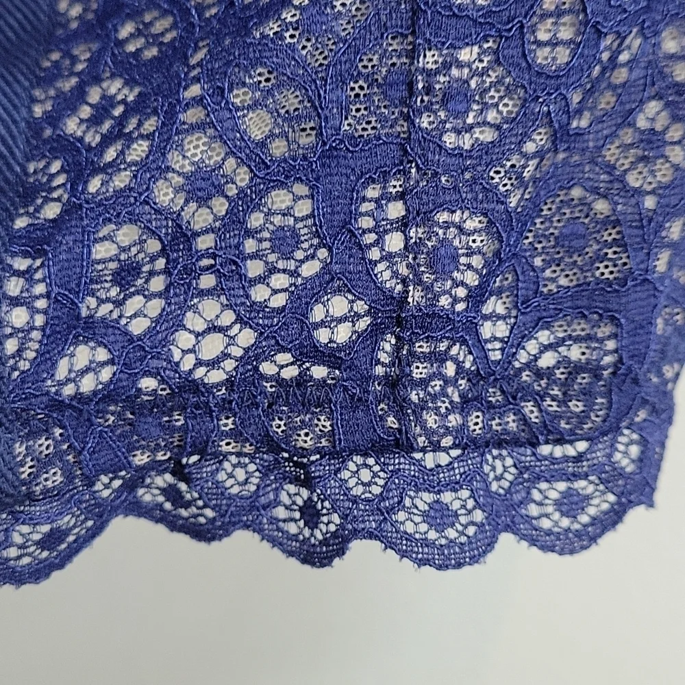 Victoria's Secret navy blue lace Corset Bra - Picture 2 of 10